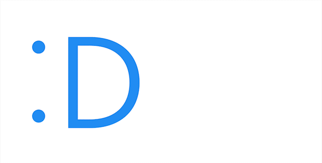 Designed Happy Animated Logo